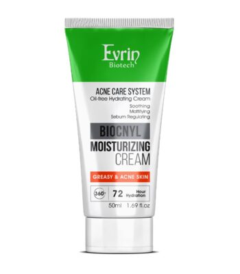 evrin biocnyl moisturizing cream oily acne 50ml
