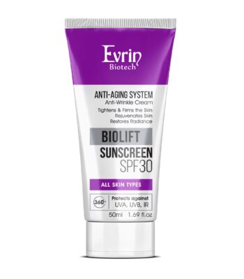 evrin biolift anti wrinkle sunscreen spf30 50ml