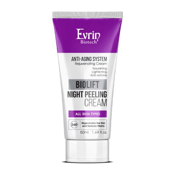 کرم لایه بردار شب BIOLIFT مناسب انواع پوست اورین 50میل