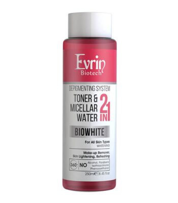 evrin biowhite 2in1 toner micellar all skin 250ml