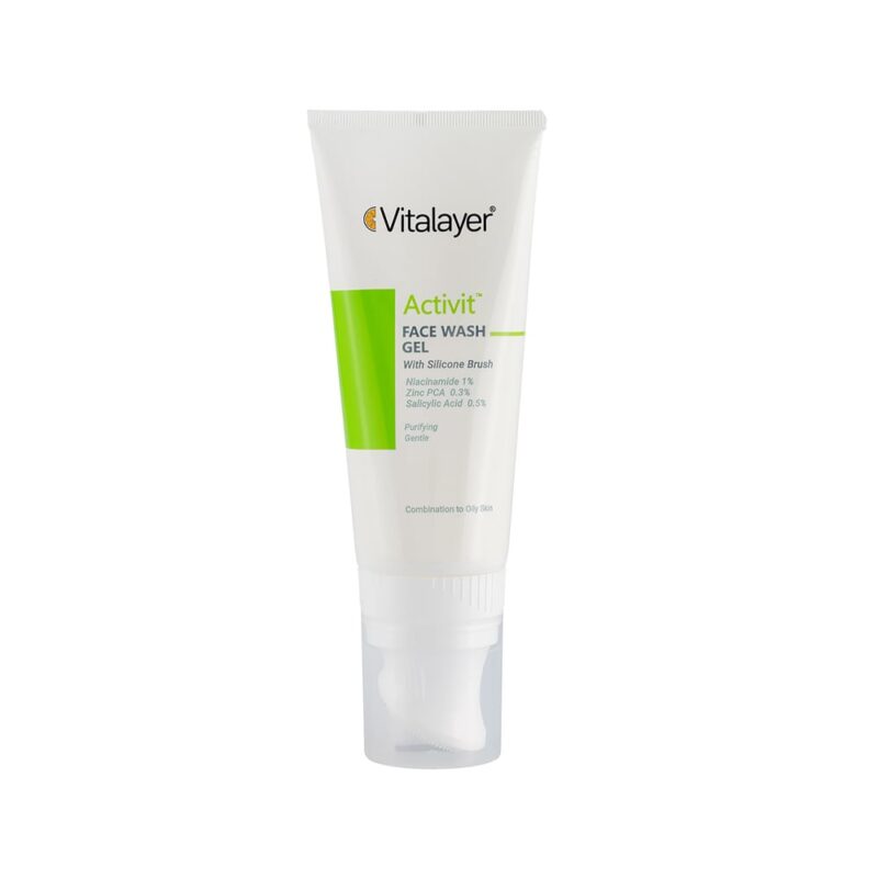 face wash gel activit vitaleyer
