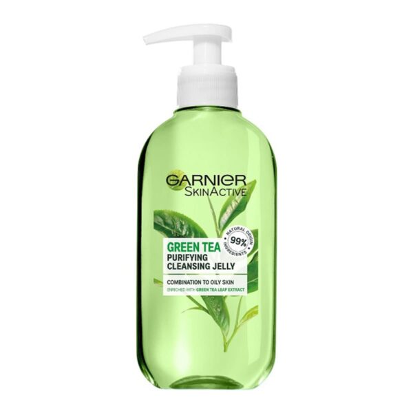 ژل شستشوی صورت چای سبز پوست مختلط و چرب گارنیر