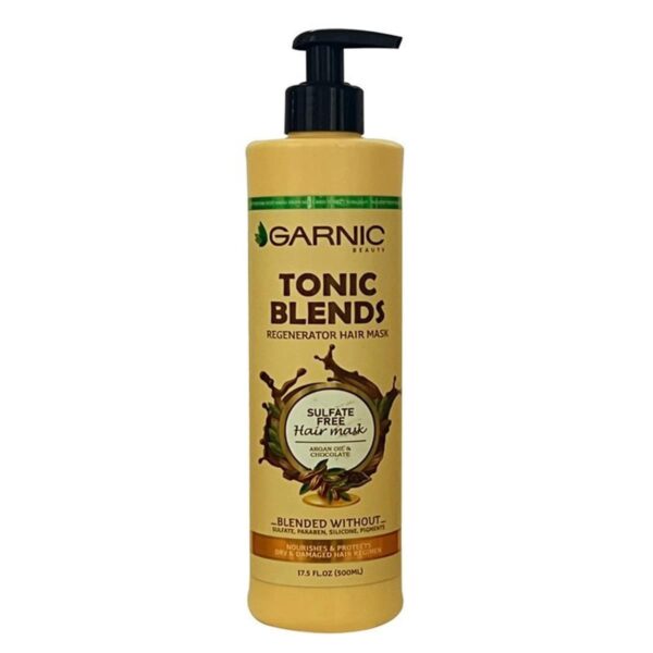 ماسک مو آرگان گارنیک با آبکشی مناسب موهای خشک و آسیب دیده 500 میل