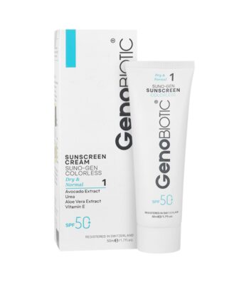 genobiotic sunogen sunscreen for dry normal skin 50ml