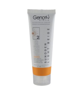 genobiotic tinted sunscreen spf50 oily skin 50ml code 2