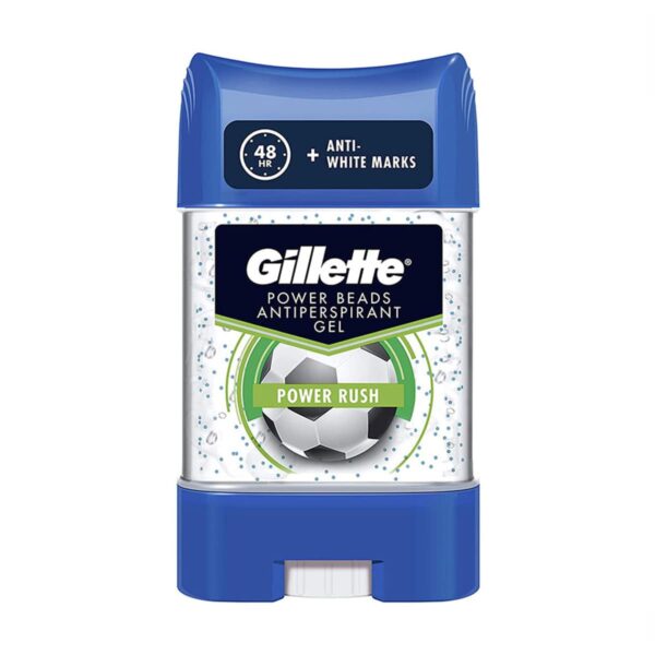 استیک ضد تعریق ژیلت مدل Power Beads Power Rush