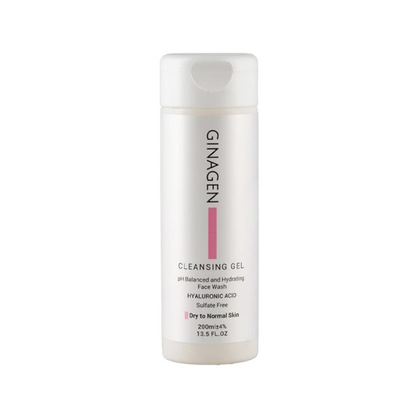 ژل شستشوی صورت پوست خشک Ginagen 200ml