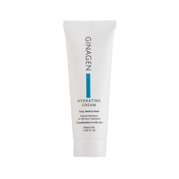 کرم آبرسان مناسب پوست چرب و مختلط GINAGEN 50ml