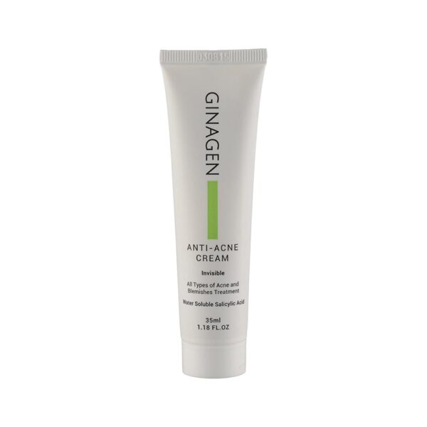 کرم ضد جوش بی رنگ Ginagen 35ml