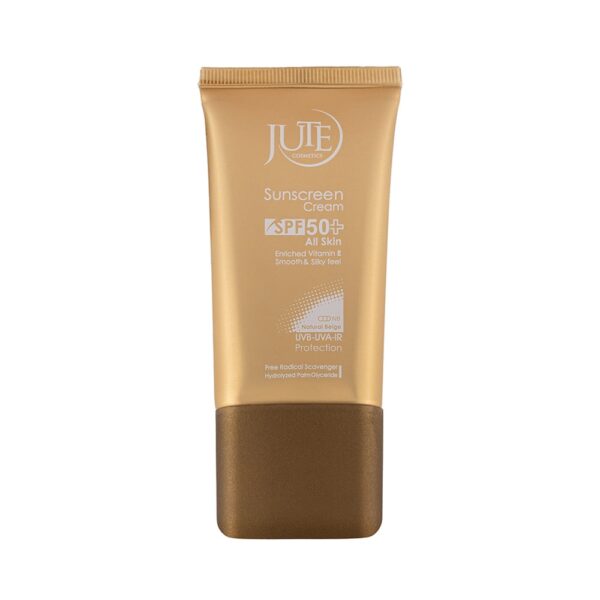 کرم ضد آفتاب رنگی ژوت مناسب پوست های چرب با +SPF50 حجم 40 میل - بژ طبیعی