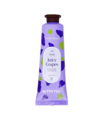juicy grapes hand cream with you