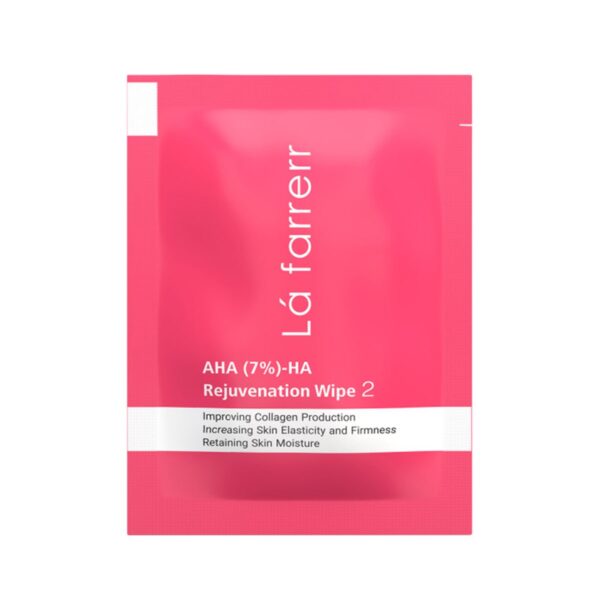 پد جوان کننده و لایه بردار پوست لافارر مدل 7% AHA و HA مناسب انواع پوست بسته 30 عددی