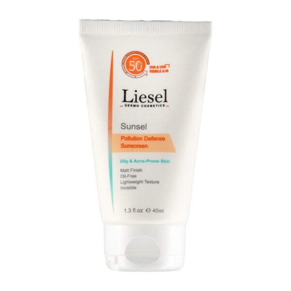 ضدآفتاب سانسل پوست چرب لایسل 40 میلی لیتر