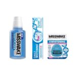 پک خمیردندان و دهان شویه مدل anti Plaque 400  و نخ دندان میسویک