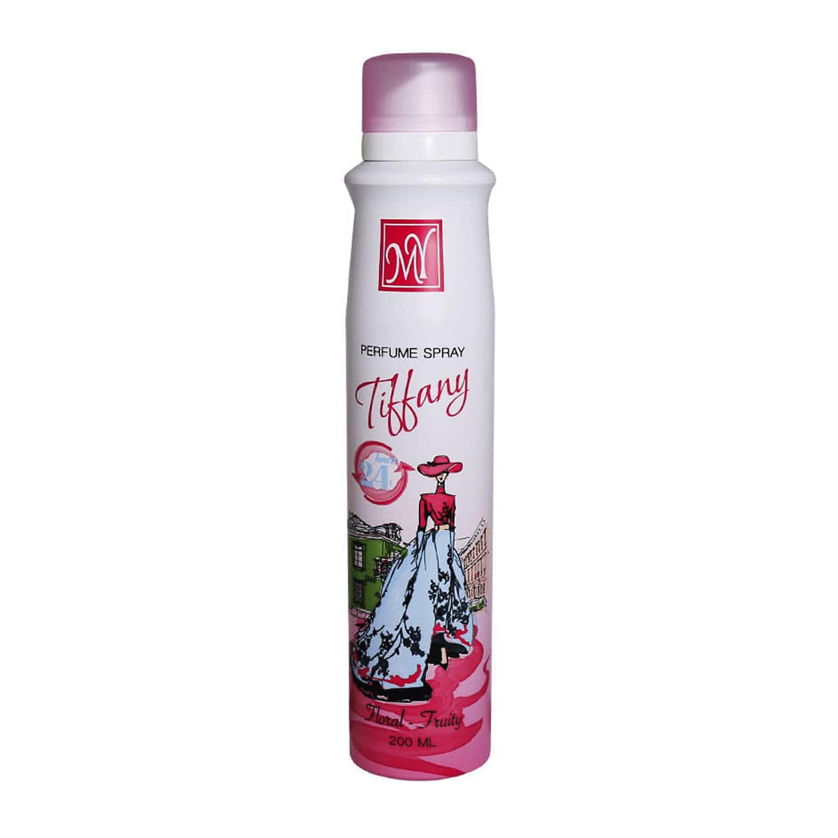 my-tiffany-24h-body-spray-women-200ml اسپری بدن زنانه تیفانی مای – 200 میلی لیتر - Image 1