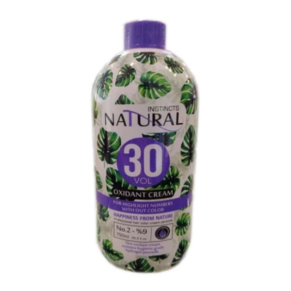 کرم اکسیدان 9 درصد نچرال حجم 750 میل