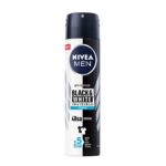 اسپری ضد تعریق 48 ساعته مردانه نیوآ مدل Black and white INVISIBLE FRESH حجم 150 میل