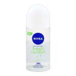 مام رول دئودورانت زنانه نیوآ مدل Fresh Comfort حجم 50 میل
