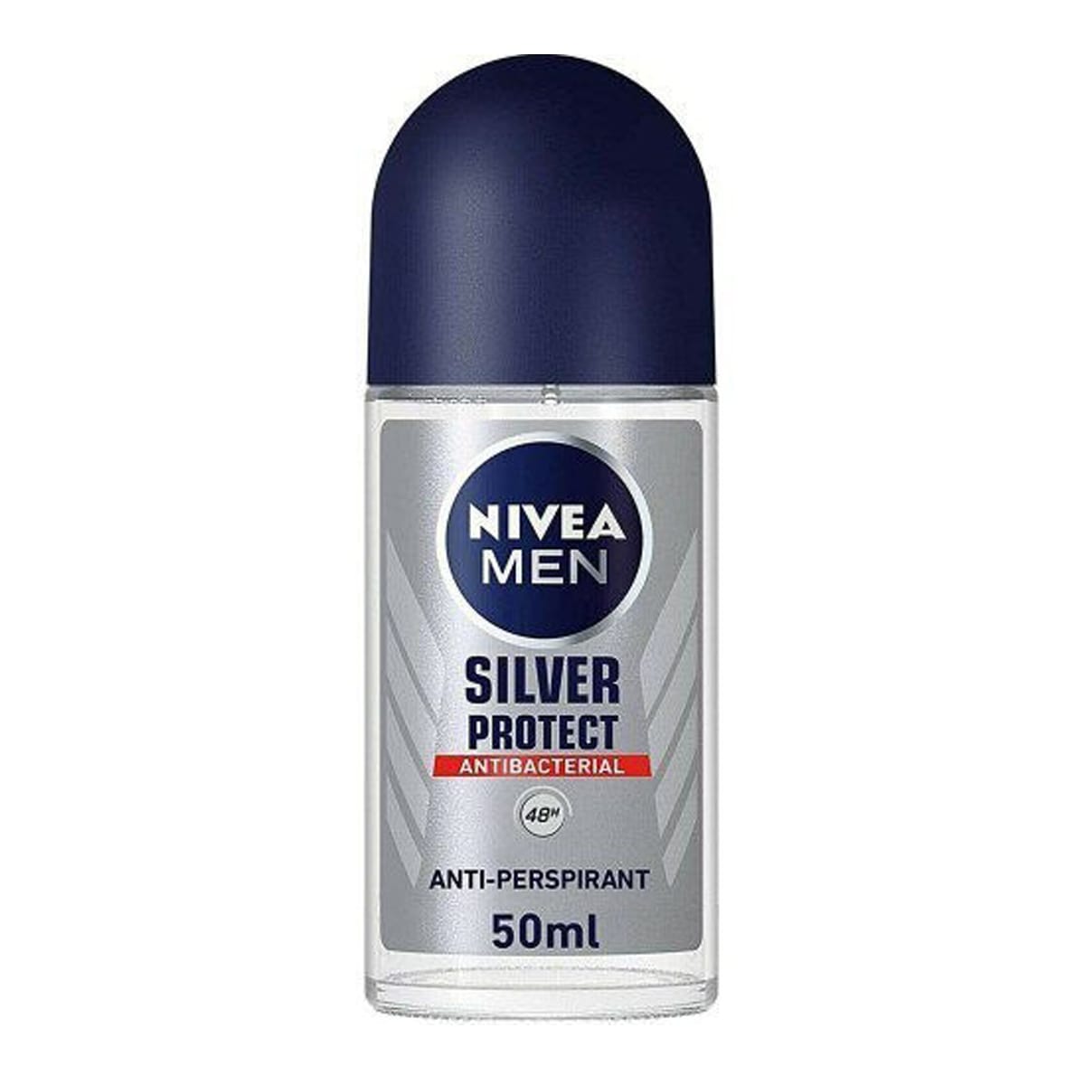 nivea-men-silver-protect-roll-on-deodorant-50ml رول ضد تعریق مردانه نیوا مدل silver protect - Image 1