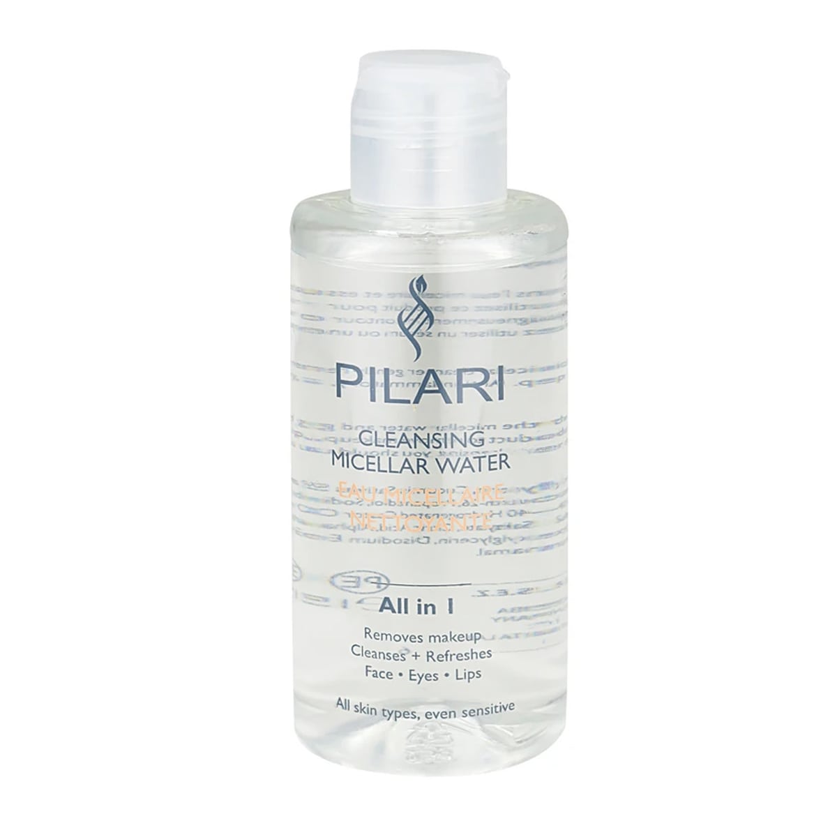 pilary-al1-micellar-water-all-skin-150ml میسلار واتر پیلاری مناسب برای انواع پوست حجم 150 میلی لیتر - Image 1