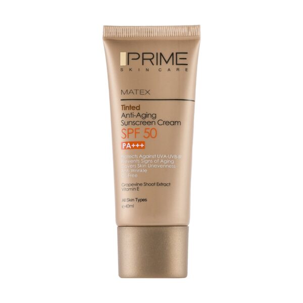 ضد آفتاب رنگی جوان کننده SPF50 پریم