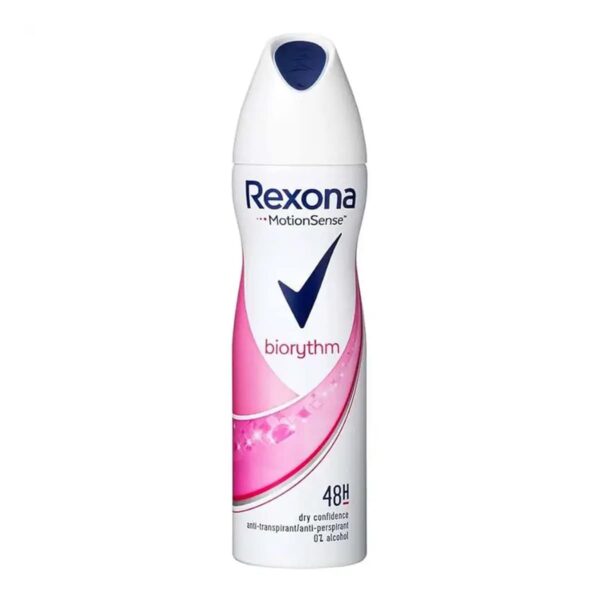 اسپری ضد تعریق زنانه biorythm رکسونا Rexona