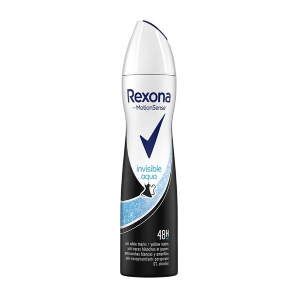 اسپری دئودورانت زنانه رکسونا Invisible Aqua