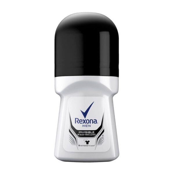 رول‌آن مردانه اینویزیبل رکسونا Invisible Black and White