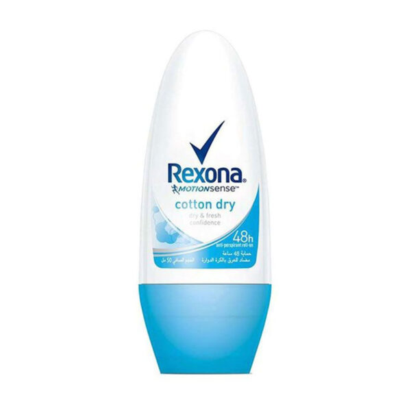 رول‌ ضد تعریق زنانه کاتن پوش رکسونا Rexona