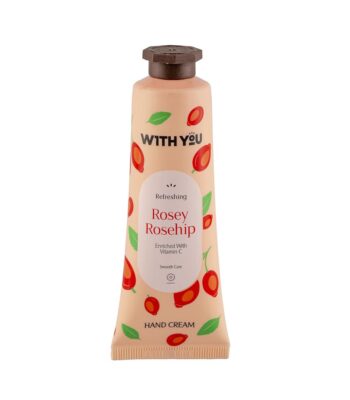 rosey rosehip hand cream with you