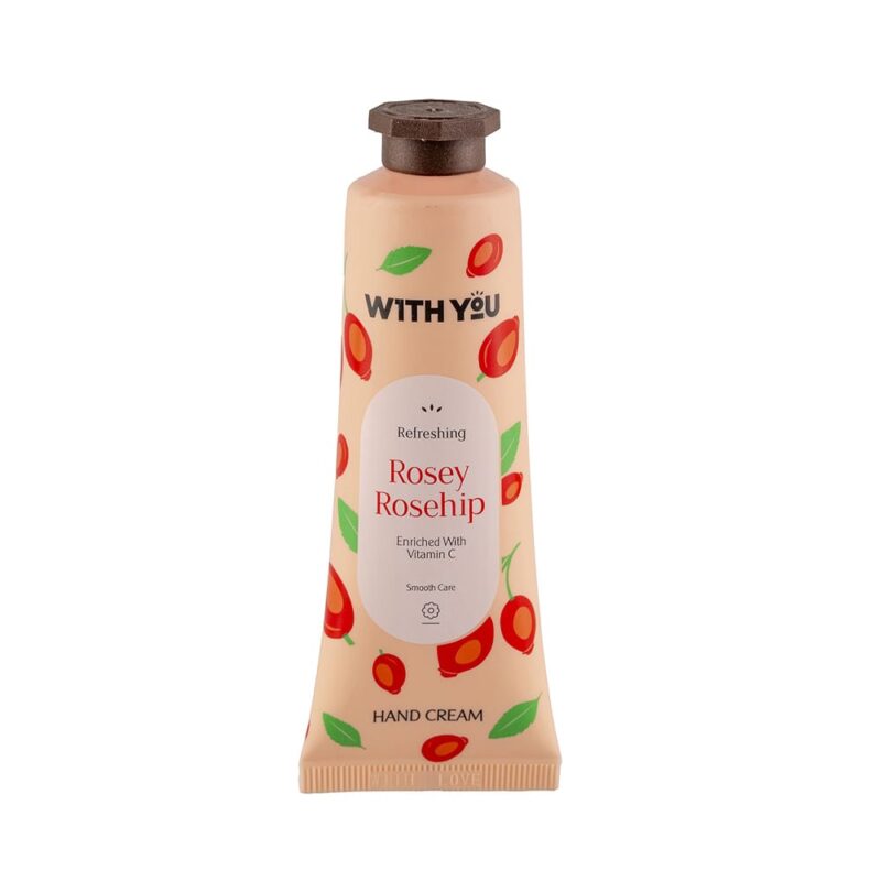 rosey rosehip hand cream with you