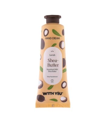 shea butter hand cream with you