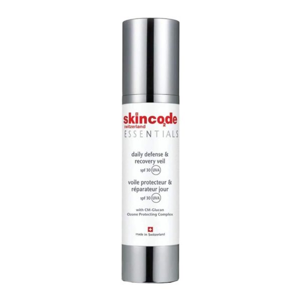 کرم ترمیم کننده اسکین کد مدل Daily defence حجم 50 میلی لیتر