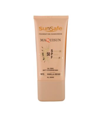 sun safe vanilla beige powder spf50