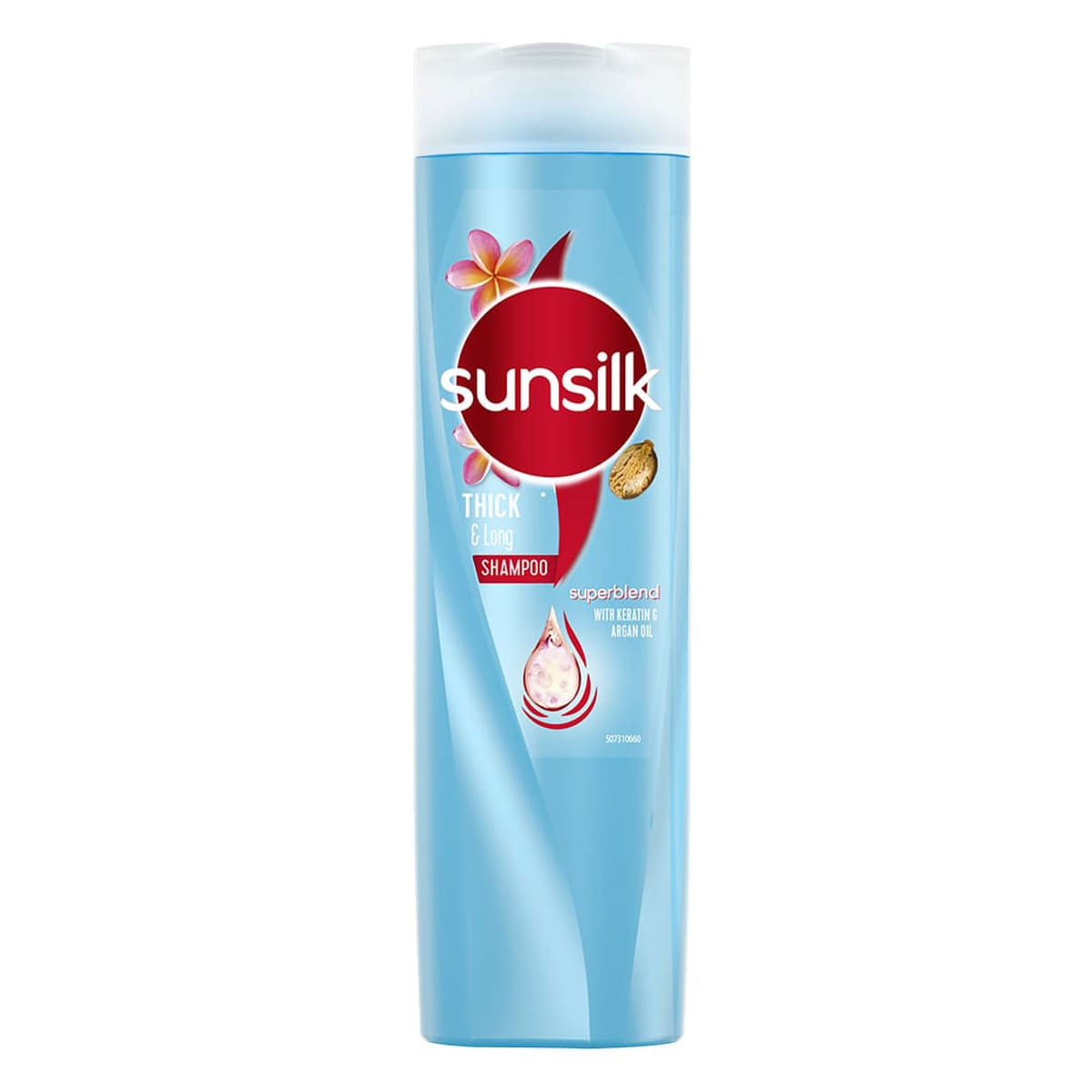 sunsilk-thick-long-shampoo-350ml شامپو برای داشتن موهای پرپشت و بلند سان سیلک - Image 1