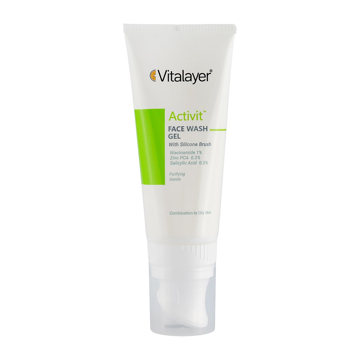 vitalayer-activit-face-gel-oily-skin-200ml ژل شستشوی صورت اکتی ویت پوست چرب ویتالیر - Image 1