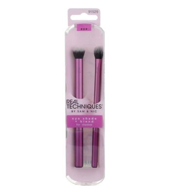 real techniques 2 piece eye brush set 91529
