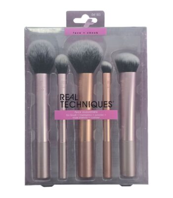 real techniques face essentials 5 brush set 04183